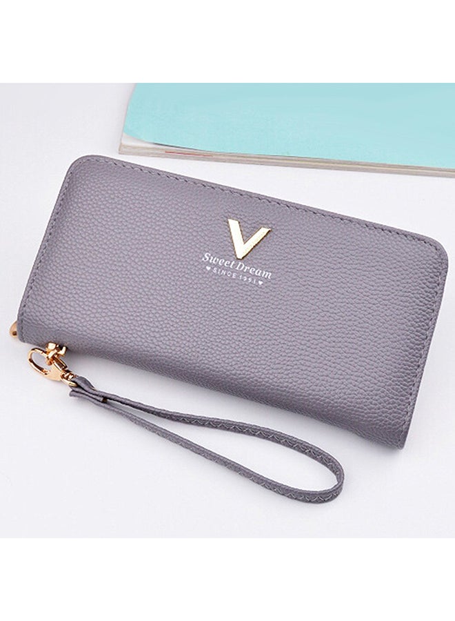 Bluelans Checkbook Wallet Grey - Image 3