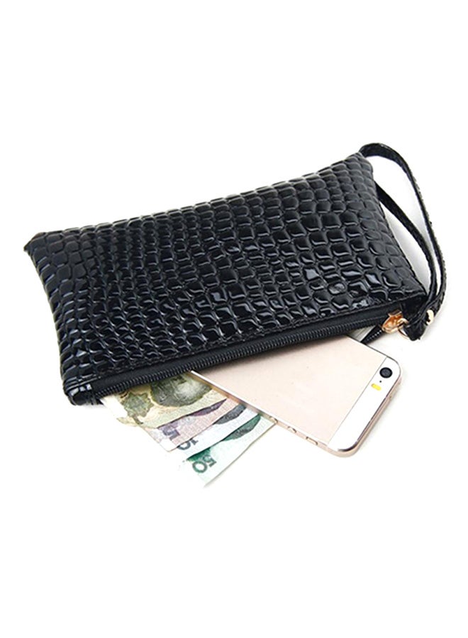 Bluelans Faux Leather Purse Black  - Image 2
