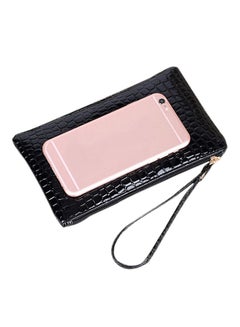 Bluelans Faux Leather Purse Black  - Image 4