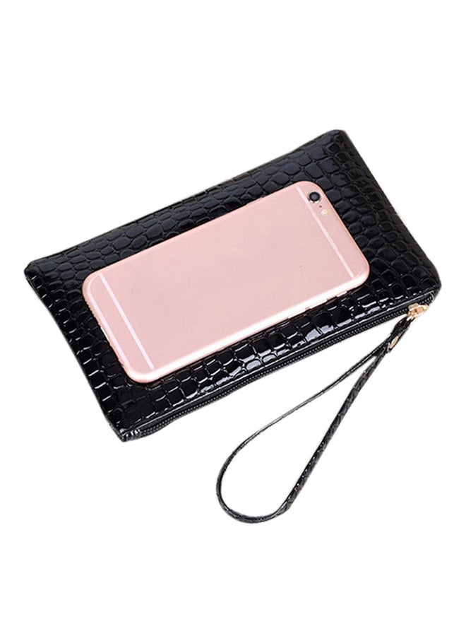 Bluelans Faux Leather Purse Black  - Image 4