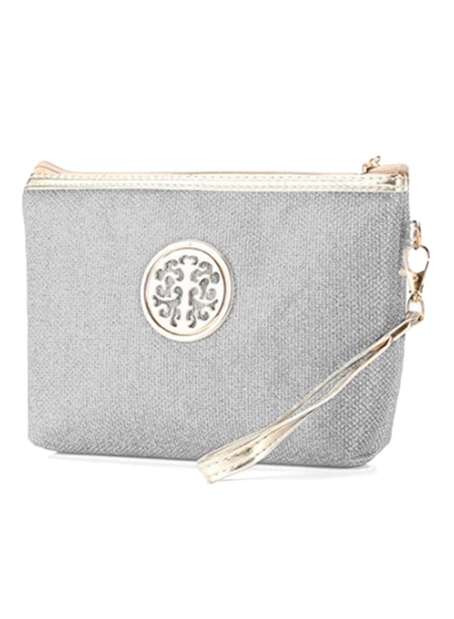 Multifunction Travel Cosmetic Bag Silver