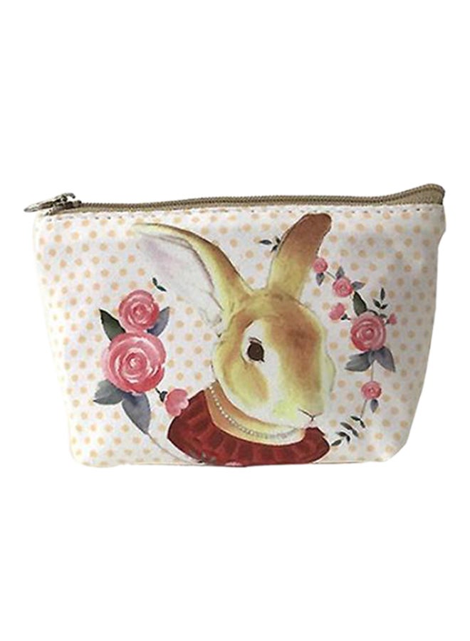 Bluelans Cute Animal Pattern Zipper Coin Purse Multicolour 