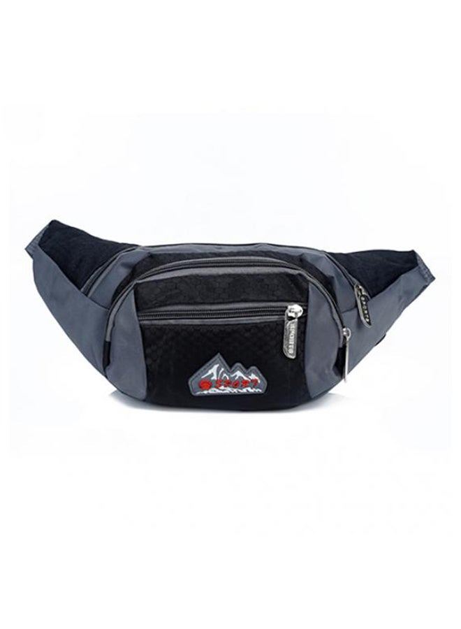 Bluelans - Sports Zipper Waistpack Black - Image 1
