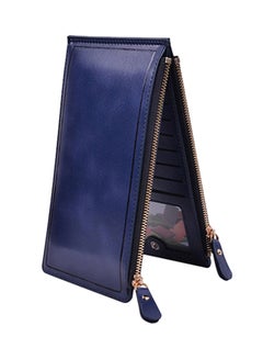 Bluelans Ultra-thin Multifunctional Card Case Dark Blue  - Image 2