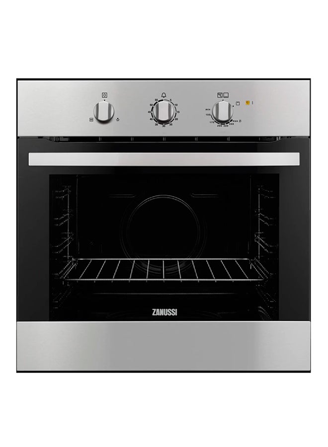 ZANUSSI - Gas Oven With Electric Grill 55W ZOG10311XK Silver/Black - Image 1