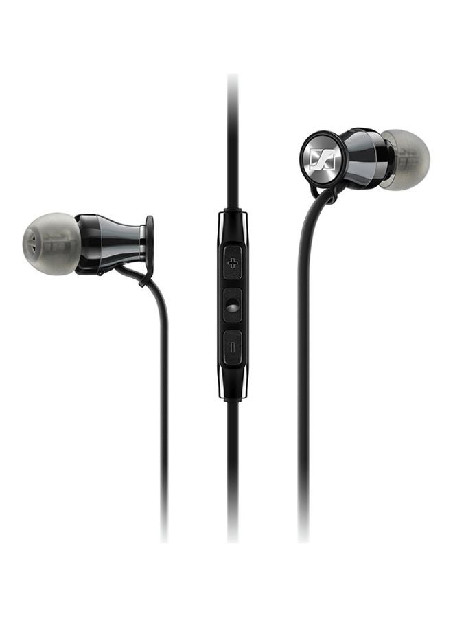Sennheiser - Momentum In-Ear Headphone For Android Black Chrome - Image 1