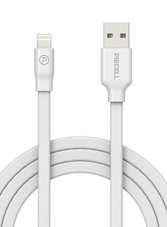 MFI Lightning Flat Cable For Apple iPhone/iPad White