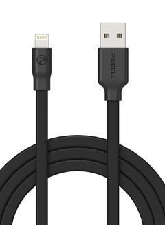 MFI Lightning Flat Cable For Apple iPhone/iPad Black