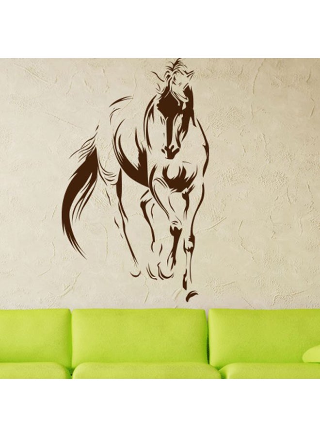ملصق حائط بتصميم الحصان ذهبي 60x98Ø³Ù†ØªÙŠÙ…ØªØ±