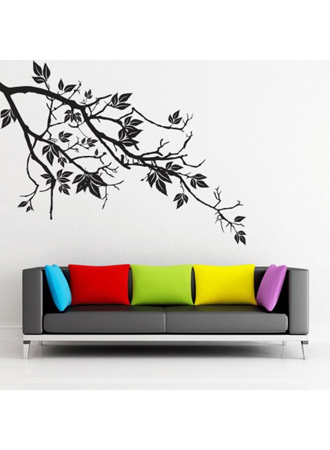 Trunk Tree Wall Decal Black 79x60cm