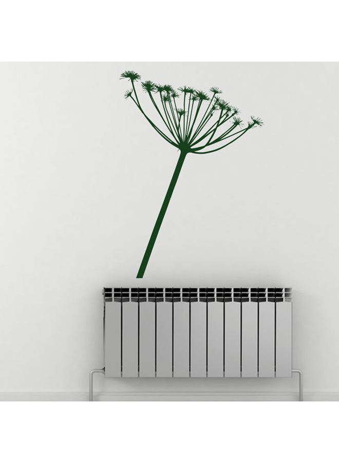 ملصق حائط بتصميم بتلات الربيع أخضر 60x85سم 