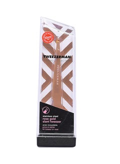 Tweezerman Professional Slant Tweezer Rose Gold  - Image 1