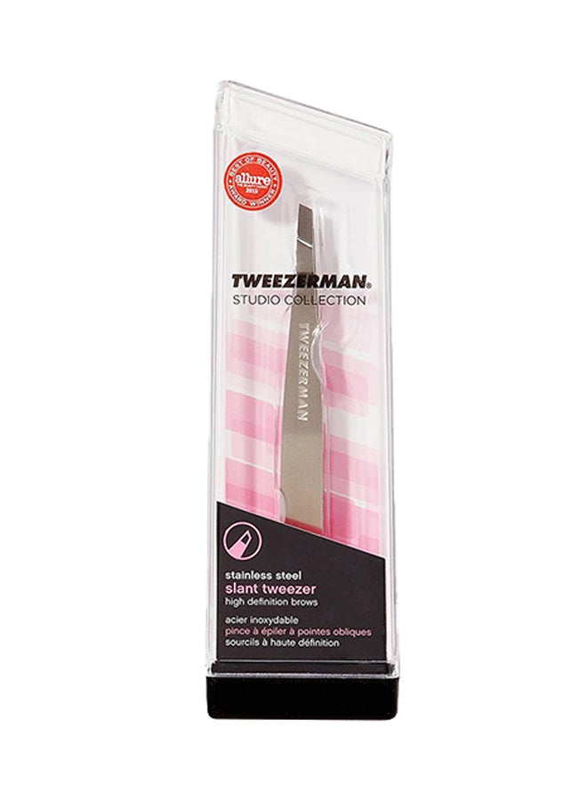 Tweezerman Classic Slant Tweezer Silver - Image 1