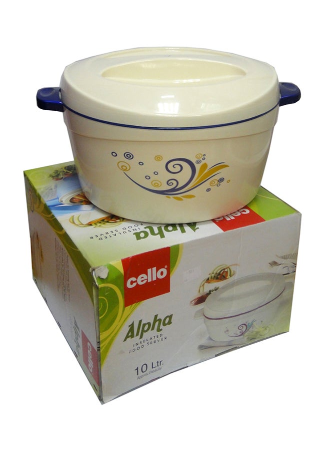 Cello Alpha Deluxe Insulated Hot Pot Beige  - Image 2