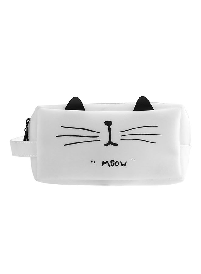 OUTAD Cartoon Cat Pencil Case Black  - Image 1