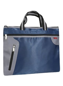 OUTAD Waterproof Zipper File Hand Bag Blue  - Image 1