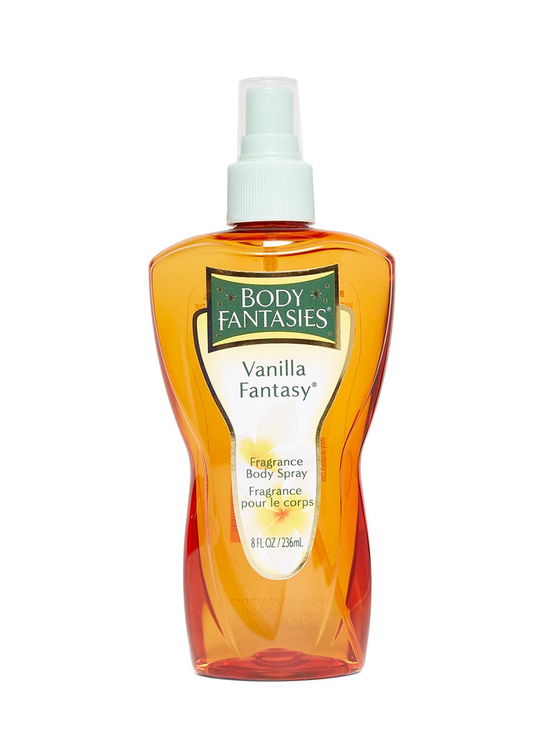 BODY FANTASIES - Vanilla Fantasy Body Spray 236ml - Image 1