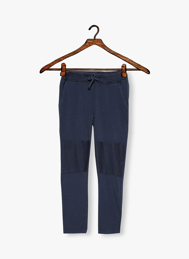 NAME IT - Solid Sweatpants Blue - Image 1