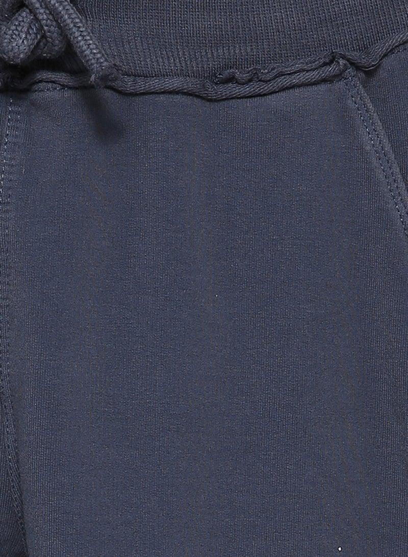 NAME IT - Solid Sweatpants Blue - Image 1