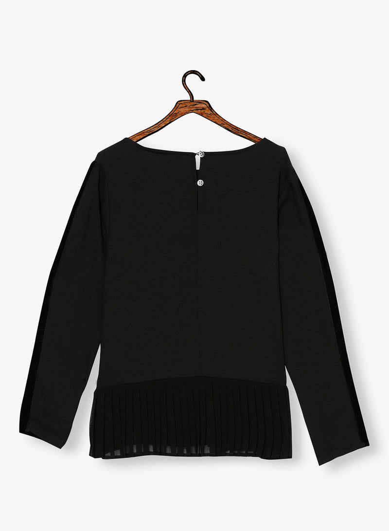 NAME IT Kids Long Sleeve Top Black - Image 2