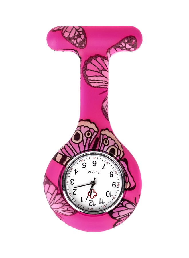 بلولانز ساعة جيب بسلسلة طويلة ودبوس للممرضات طراز 8101565 للنساء