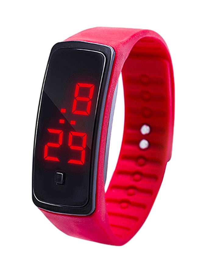 بلولانز ساعة يد رقمية بسوار من السيليكون طراز 8115712