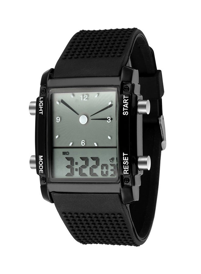 بلولانز ساعة يد رقمية/بعقارب مقاومة للماء طراز 5867