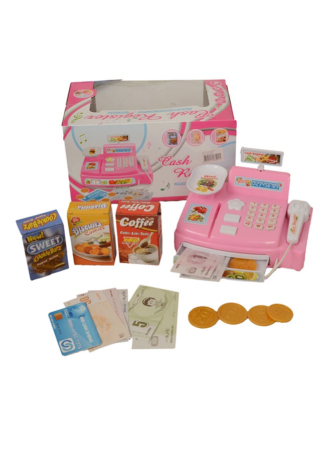 child toy Cash Register Pretend Play Set  - Image 2