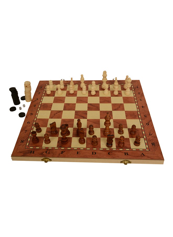child toy Wooden Chess Board - Image 1