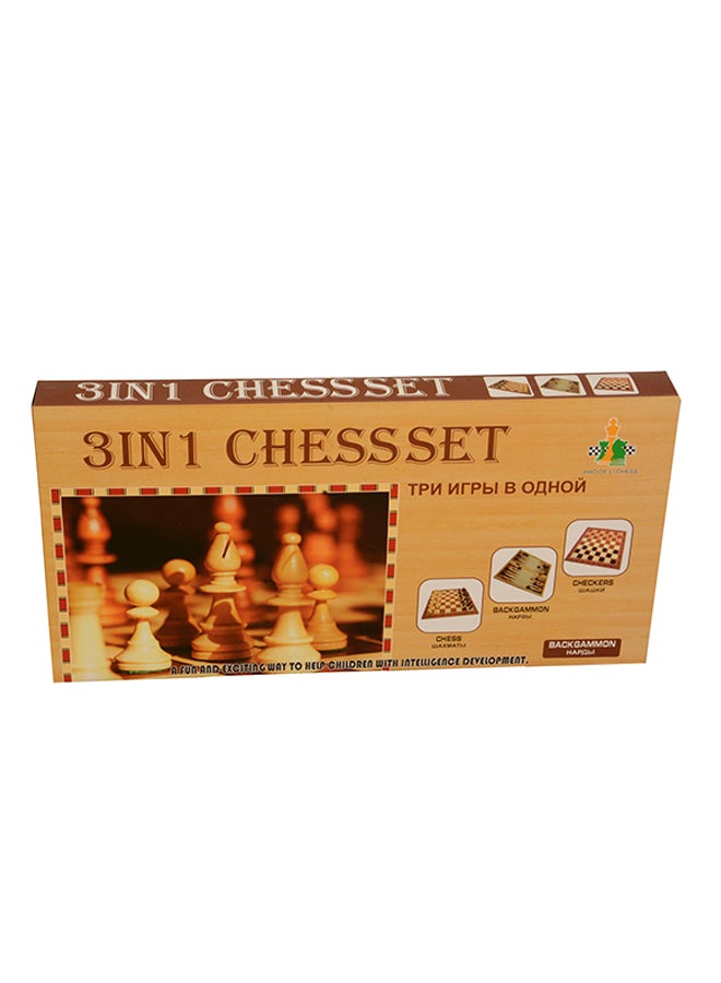 child toy Wooden Chess Board - Image 2
