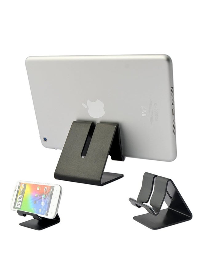 GOOJODOQ Universal Desktop Mount Mobile And Tablet Stand Black