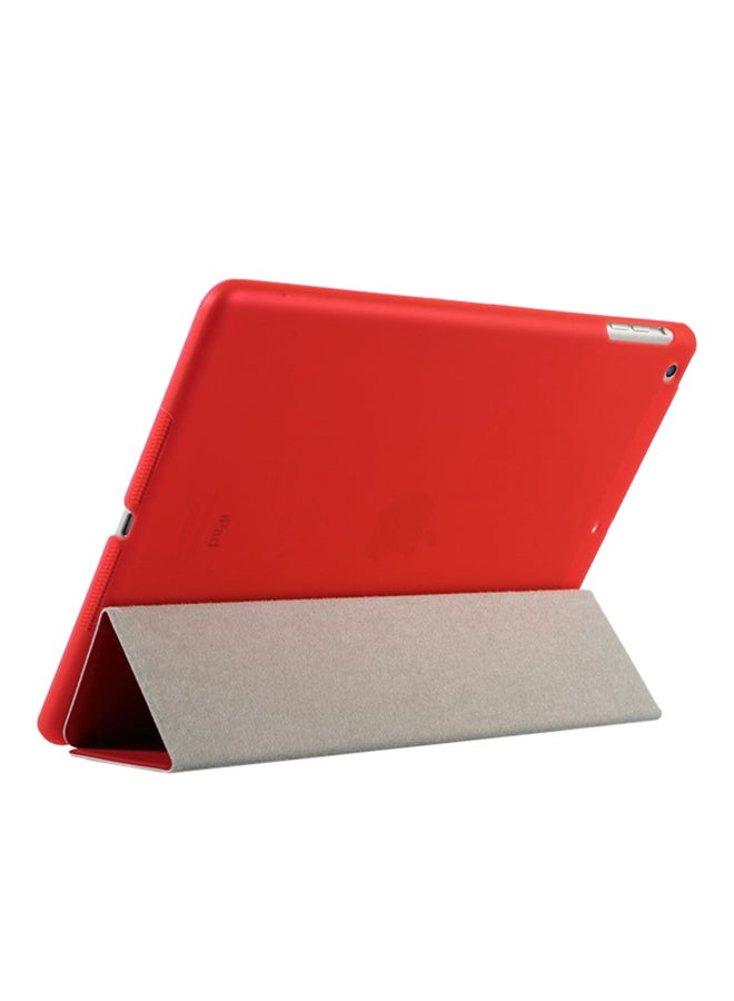 GOOJODOQ - Smart Flip Case Cover For Apple iPad 2/3/4 Red - Image 1