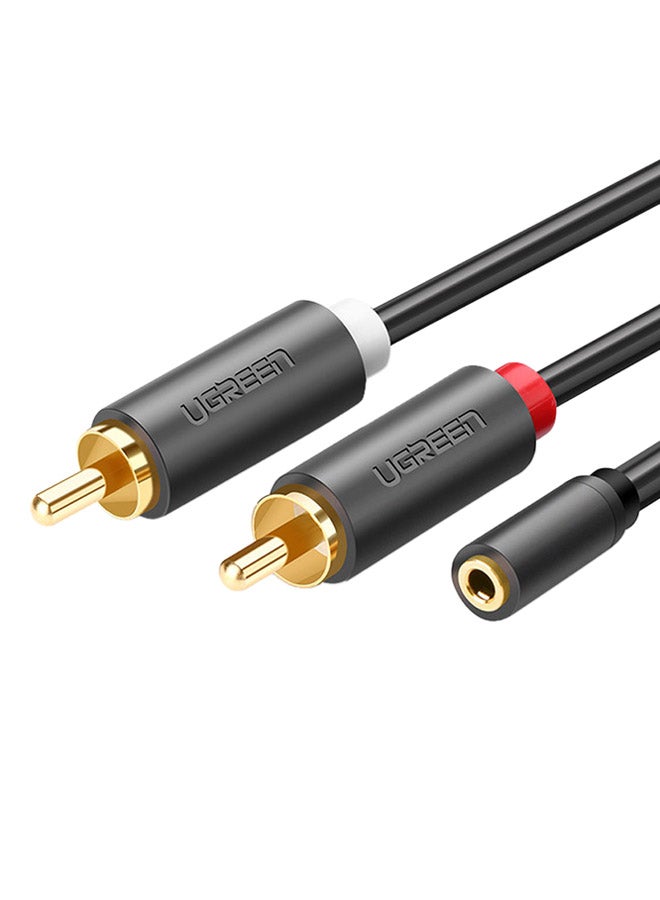 Ugreen Male To Female 3.5mm Jack Audio Cable Black 