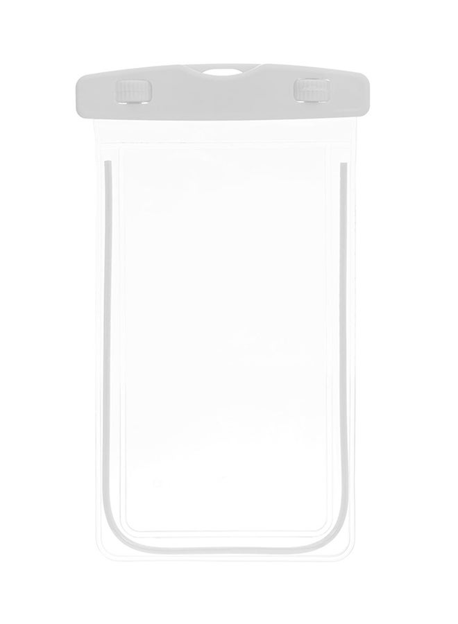 Generic Waterproof Mobile Case Cover White  - Image 1