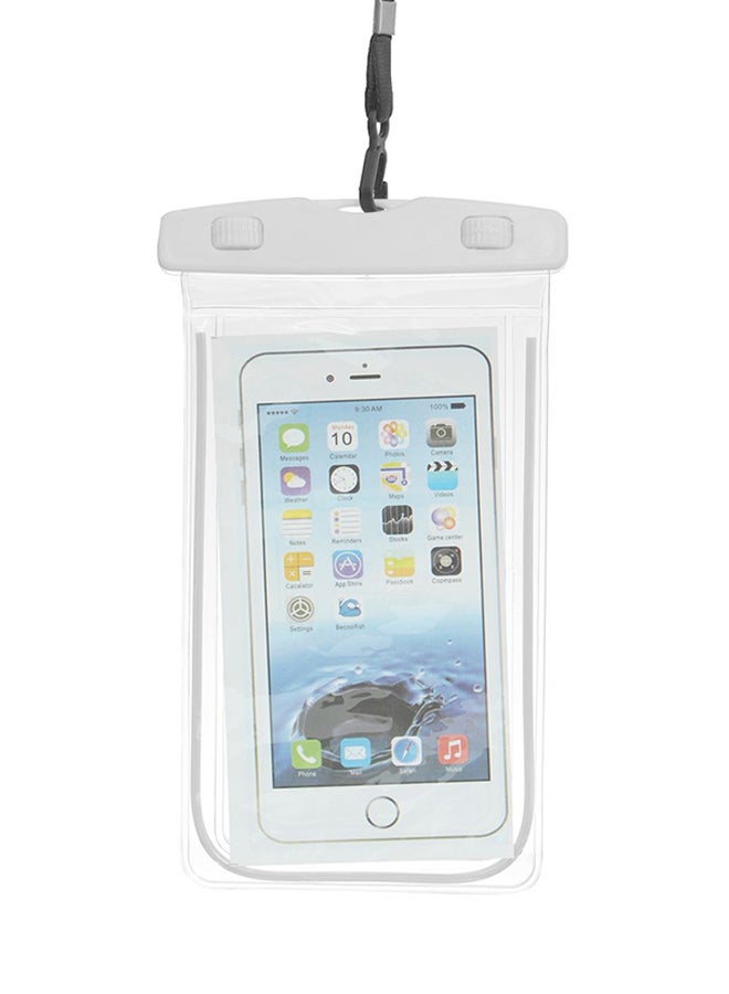 Generic Waterproof Mobile Case Cover White  - Image 2