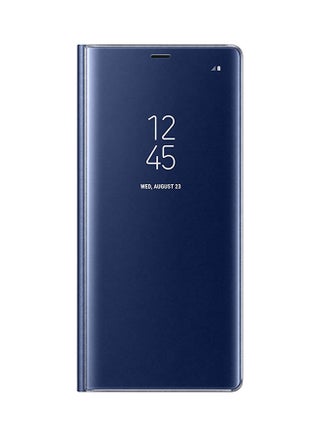 Clear View Flip Case Cover For Samsung Galaxy Note8 Blue - v1518849321/N13266190A_1