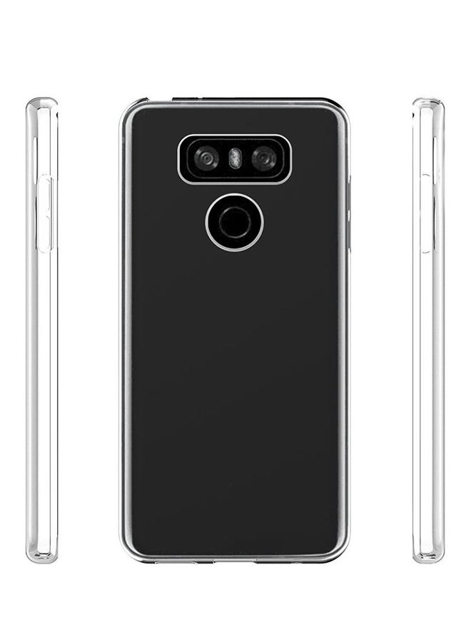 INEIX - Silicone Back Case Cover For LG G6 Clear - Image 1