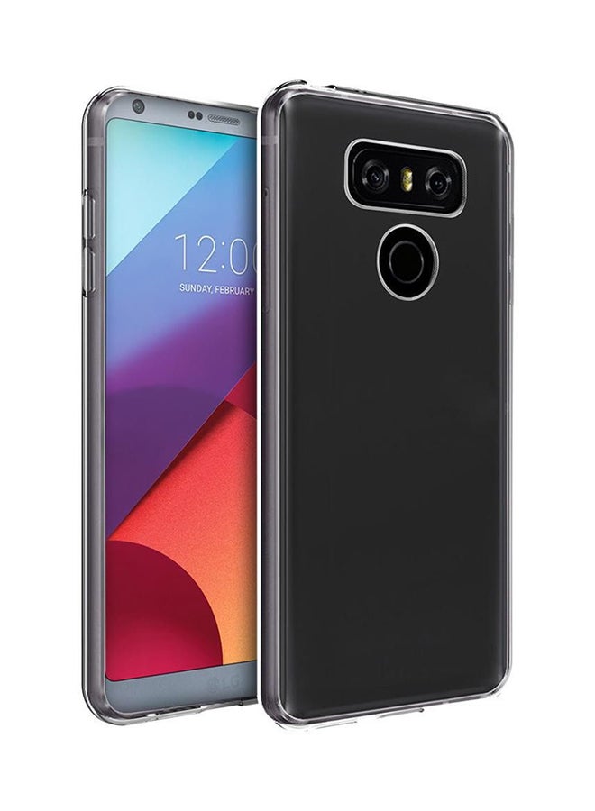 INEIX - Silicone Back Case Cover For LG G6 Clear - Image 1