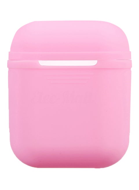 Protective Silicone Case Cover For Apple AirPods Pink