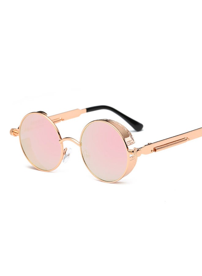 HDCRAFTER - Women's Vintage Round Frame Sunglasses SHE005 - Image 1