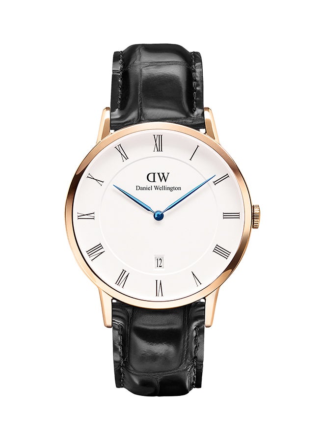 DANIEL WELLINGTON Men's Dapper Reading Leather Analog Watch DW00100107 - Image 1