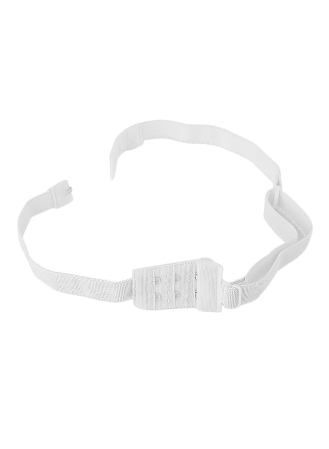 OUTAD Extender Hook Back less Bra Strap White - Image 2
