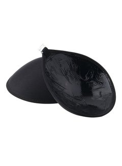 OUTAD Summer Cotton Adhesive Stick Invisible Bra Backless Gel Push Up Strapless Black  - Image 3