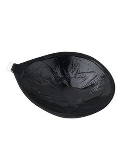 OUTAD Summer Cotton Adhesive Stick Invisible Bra Backless Gel Push Up Strapless Black  - Image 4