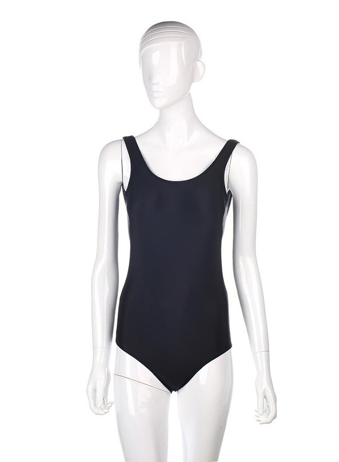 OUTAD Summer Women One Piece Bikini Monokini Swimsuit Padded Backless Swimwear Black - Image 4