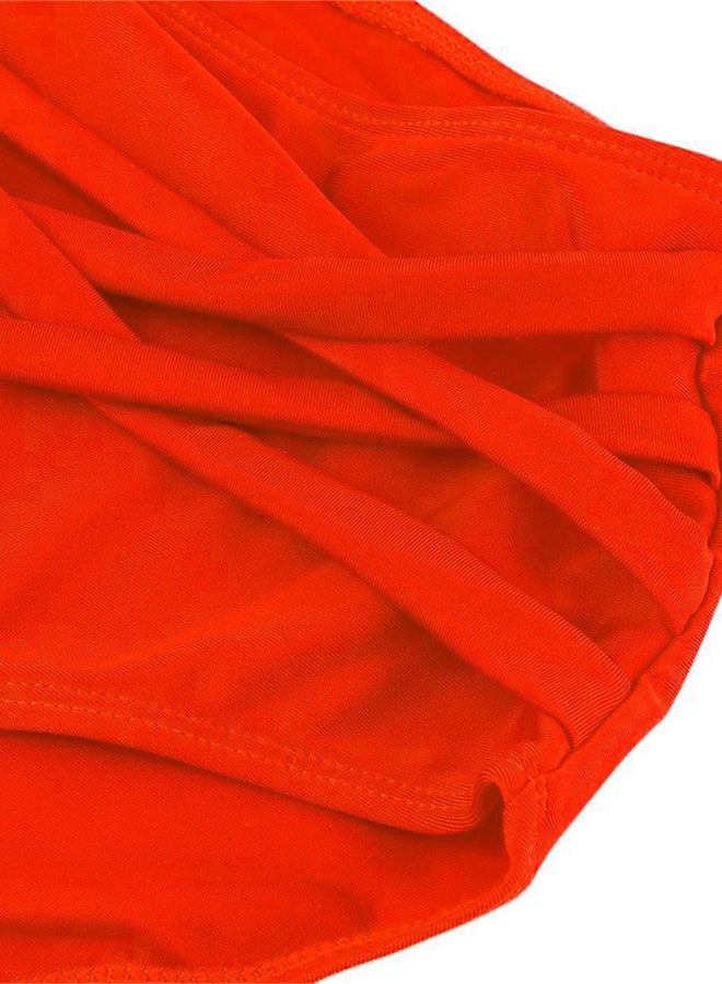 OUTAD Vintage Retro Rockabilly High Waisted Bikini Swimsuit Black/White/Red - Image 3