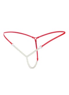 OUTAD Temptation Thongs Soft Underwear Panties Red  - Image 2