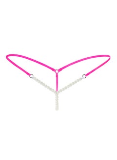 OUTAD Temptation Thongs Soft Underwear Panties Rose Red  - Image 1