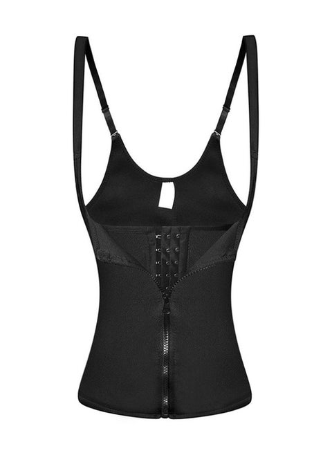 Slimming Underwear Vest Corset Black
