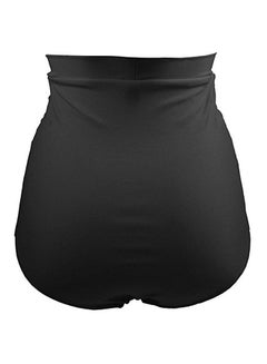 OUTAD High Waist Swimming Shorts Black  - Image 2
